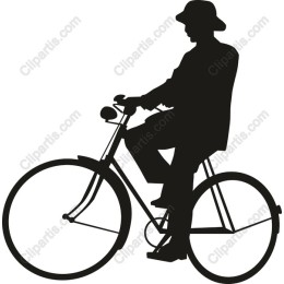 Vintage Bicycle Rider