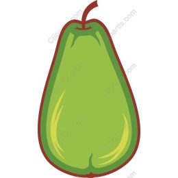 Green Pear in and