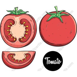 Hand-Drawn Tomato