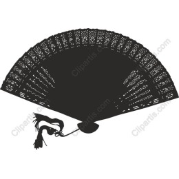 Elegant Decorative Fan