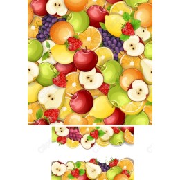 Fruit Clipart Set: Fresh & Vibrant