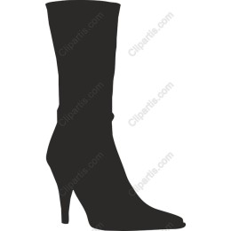 Elegant High-Heeled Boot