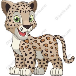 Cute Leopard Cub