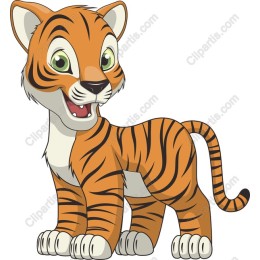 Cartoon Tiger
