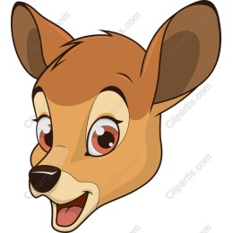 Playful Cartoon Deer