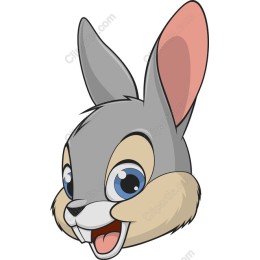 Adorable Cartoon Rabbit