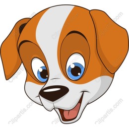 Cheerful Cartoon Dog