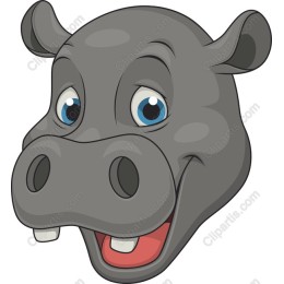 Cute Hippo