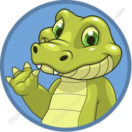 Playful Alligator