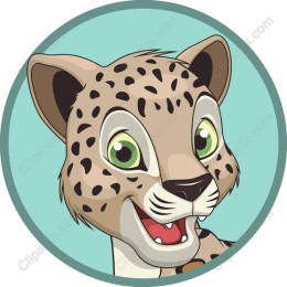 Cute Playful Leopard Cub