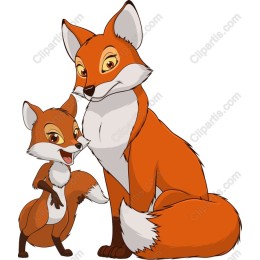 Charming Fox Family