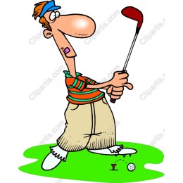 Whimsical Golfer