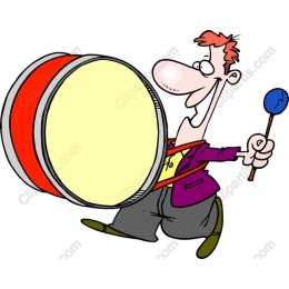 Cheerful Drummer
