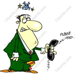 Quirky Businessman Phone Call