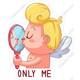 Only Me - Cherubic Mirror Reflection