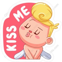 Charming Cupid 'Kiss Me'