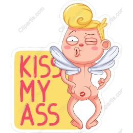 Kiss My Ass - Playful Cupid