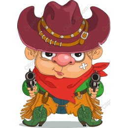 Whimsical Cowboy Character