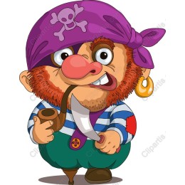 Playful Pirate Character