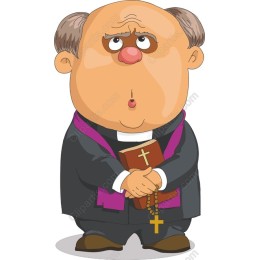 Cartoon Priest
