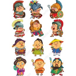 Cartoon Warriors and Characters Bundle