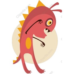 Whimsical Red Creature