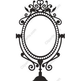 Vintage Ornate Mirror