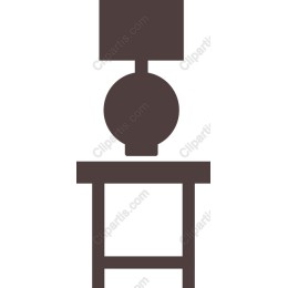 Modern Lamp and Table