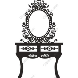 Elegant Vintage Vanity Set