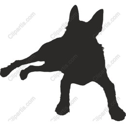 Dynamic Jumping Dog