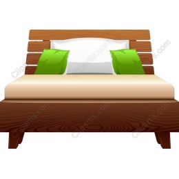 Contemporary Wooden Bed