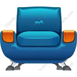 Cozy Blue Armchair