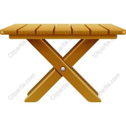 Modern Wooden Folding Table