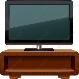 Modern Television Set