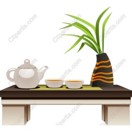 Elegant Tea Setup