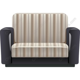 Modern Two-Seater Sofa