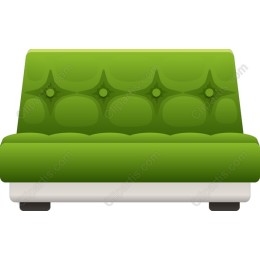 Green Retro Sofa