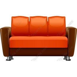 Vibrant Modern Three-Seater Sofa