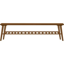 Rustic Wooden Bench