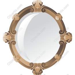 Vintage Ornate Mirror