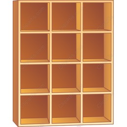 Wooden Storage Shelf