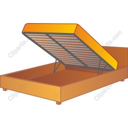 Modern Lift-Up Storage Bed