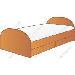 Stylish Wooden Bed