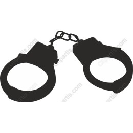 Stylized Handcuffs