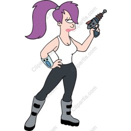 Futuristic Female Warrior