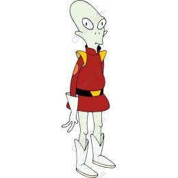 Whimsical Alien Character