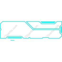 Futuristic Aqua Line