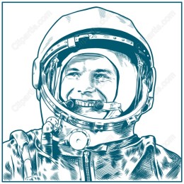 Cheerful Astronaut