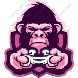 Fierce Gorilla Gamer