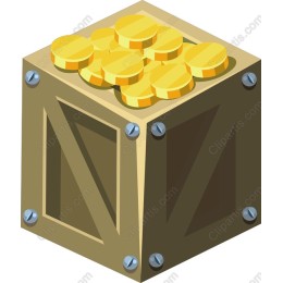 Golden Treasure Crate
